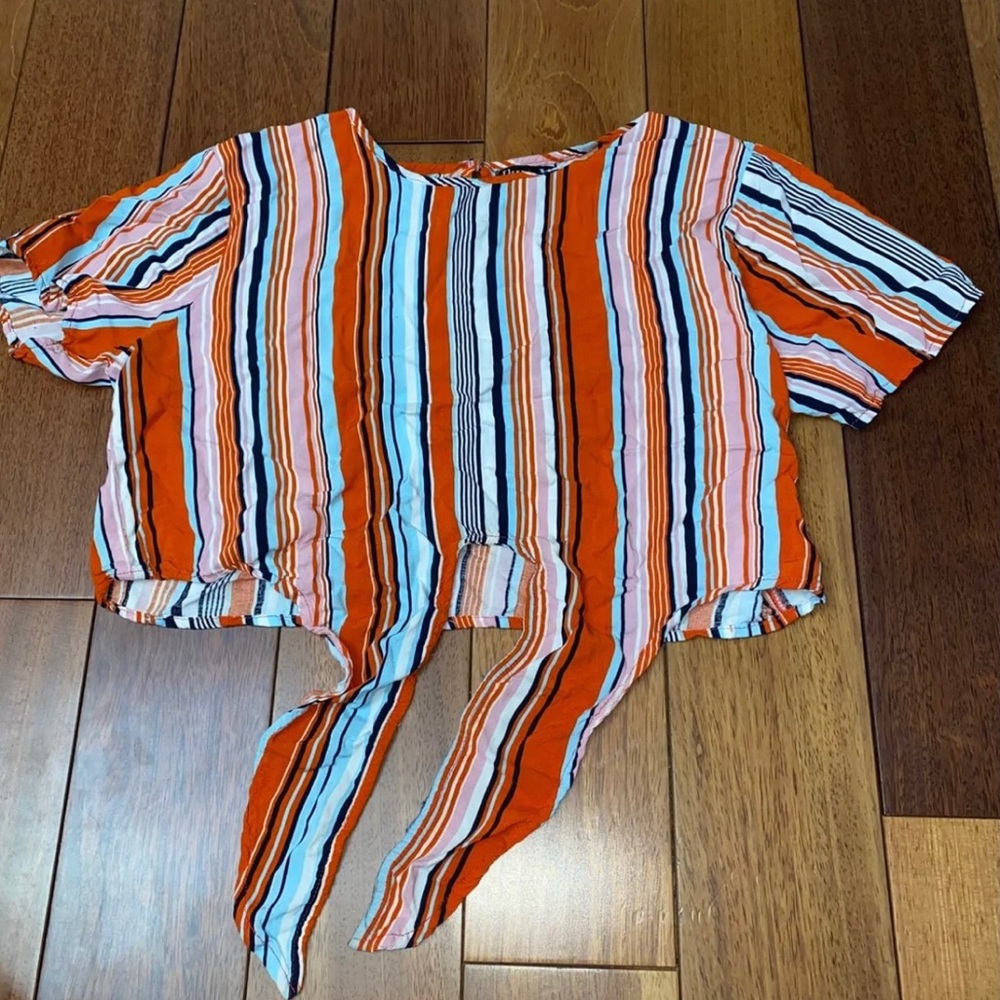 Okay and Me Girls Shirt Large